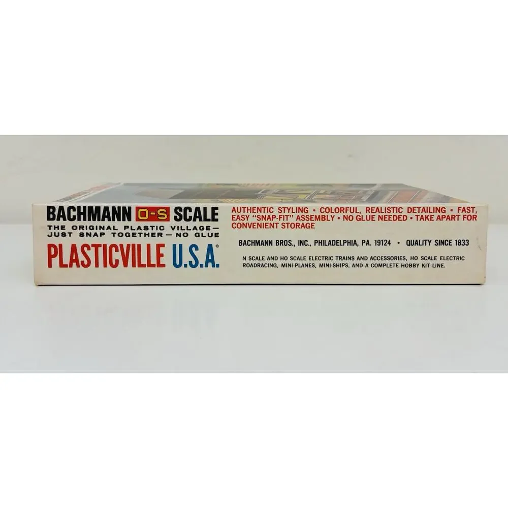 Plasticville O & S Scale Coaling Station 1975 Building Kit Complete w/ Box LN